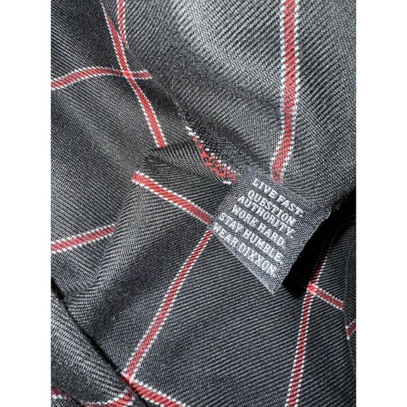 Dixxon Flannel Co Shirt The Gridlock Pearl Snap Long Sleeve D-Tech MD Farmer - Picture 8 of 8